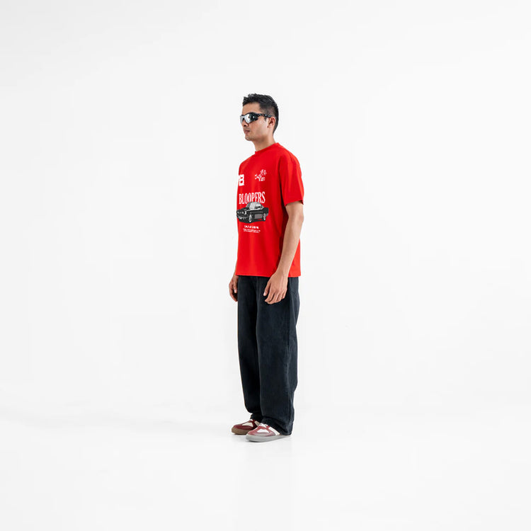 Certifide Racist Red Oversized T- shirt