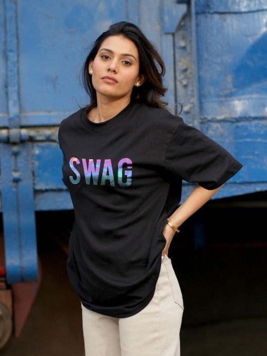 Women's Bloopers 08 Oversized Drop shoulder Half Sleeve T-shirt