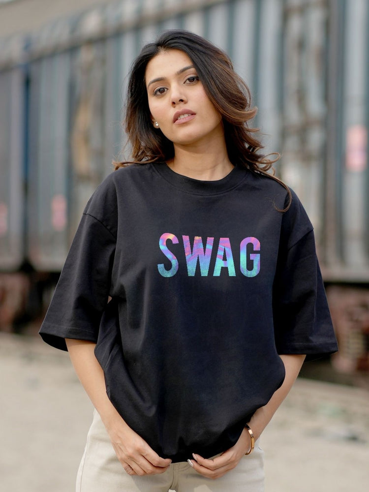 Women's Bloopers 08 Oversized Drop shoulder Half Sleeve T-shirt