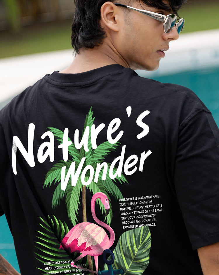 Nature's Oversized T- shirt