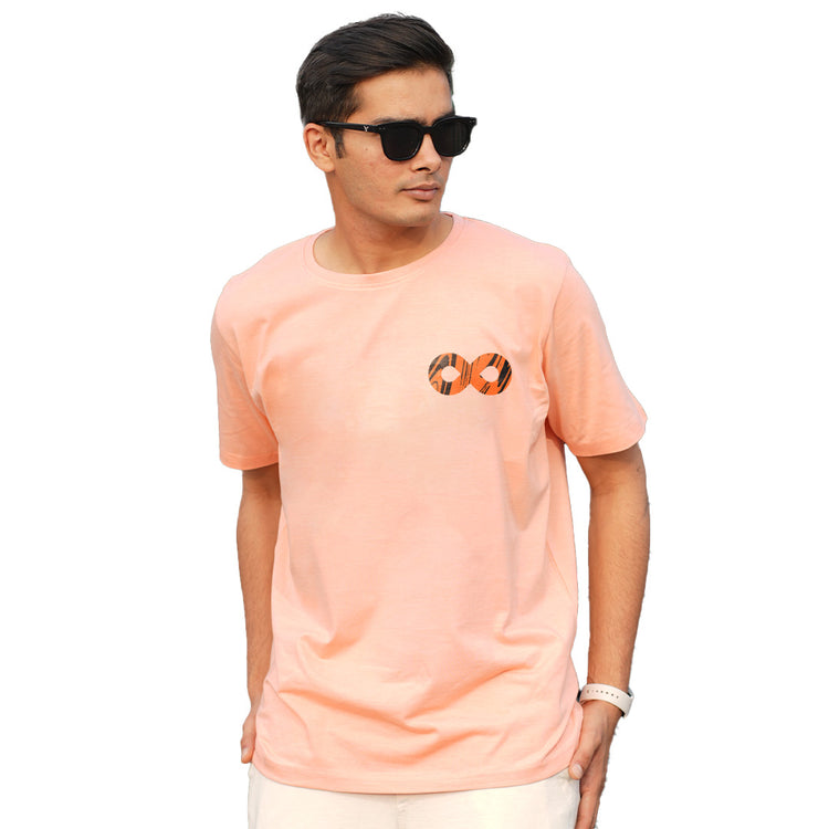 TRIPPIN OVERSIZE PEACH T-SHIRT