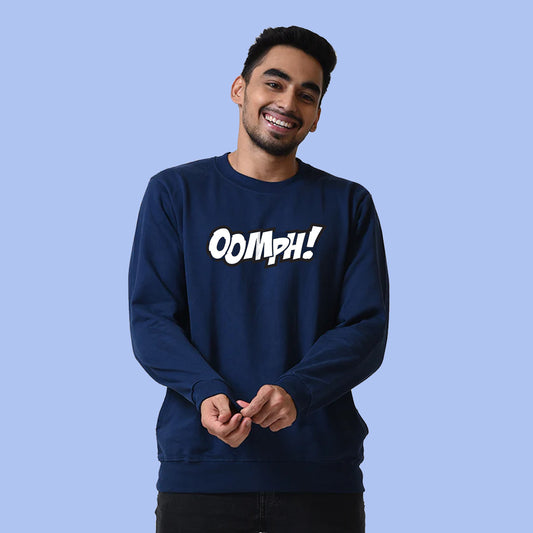 OOMPH Navy Sweatshirt