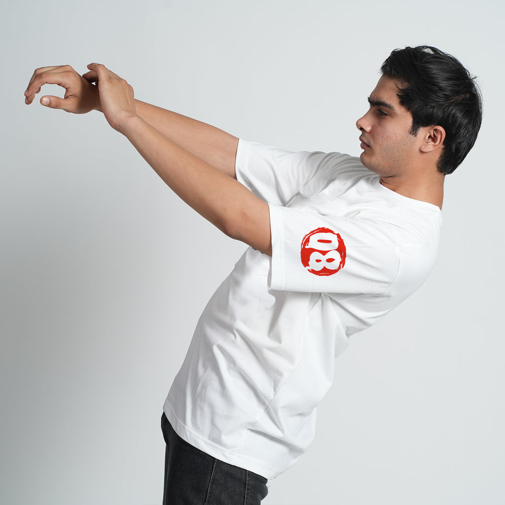 FREE SOUL WHITE OVERSIZED T-SHIRT