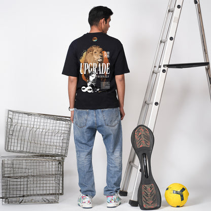 Upgrade Black Oversized T-shirt
