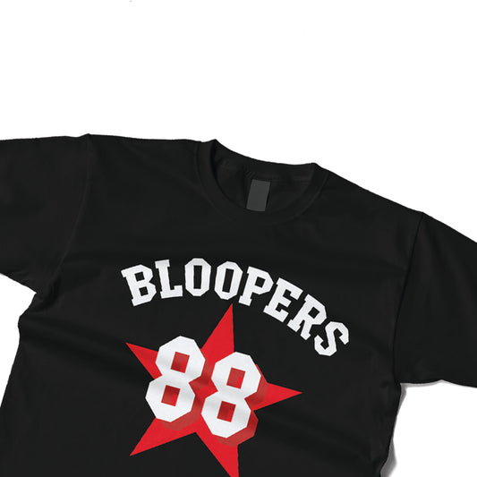 Bloopers 80 Mens Regular Fit Black T-shirt