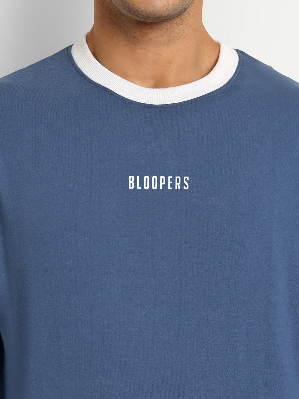 Men's Blue Round Neck Winter wear Sweatshirt