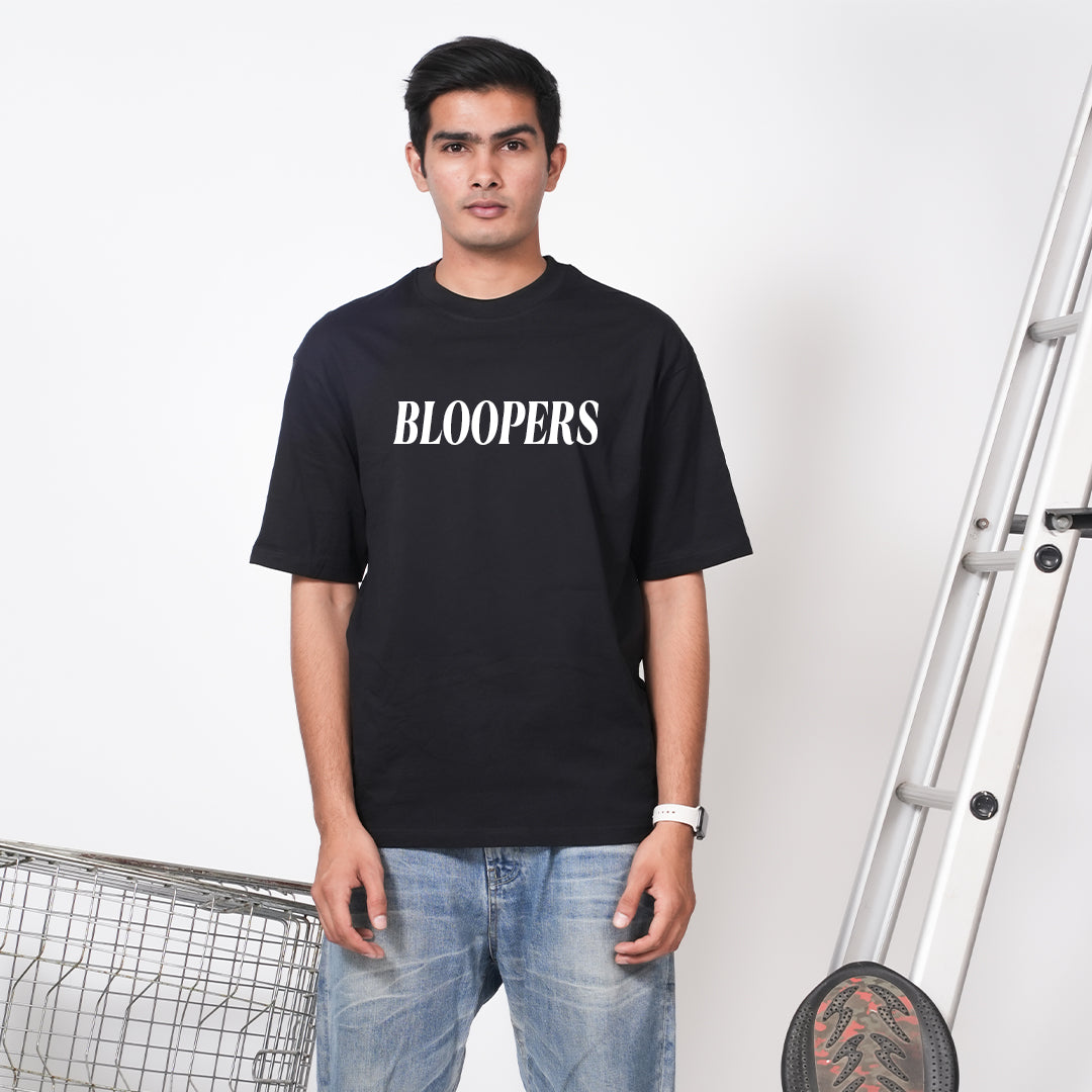 Upgrade Black Oversized T-shirt