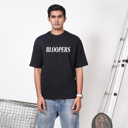 Upgrade Black Oversized T-shirt