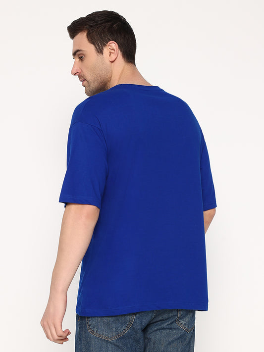 Bloopers 08 Oversized Dropshoulder Royalblue T- shirt