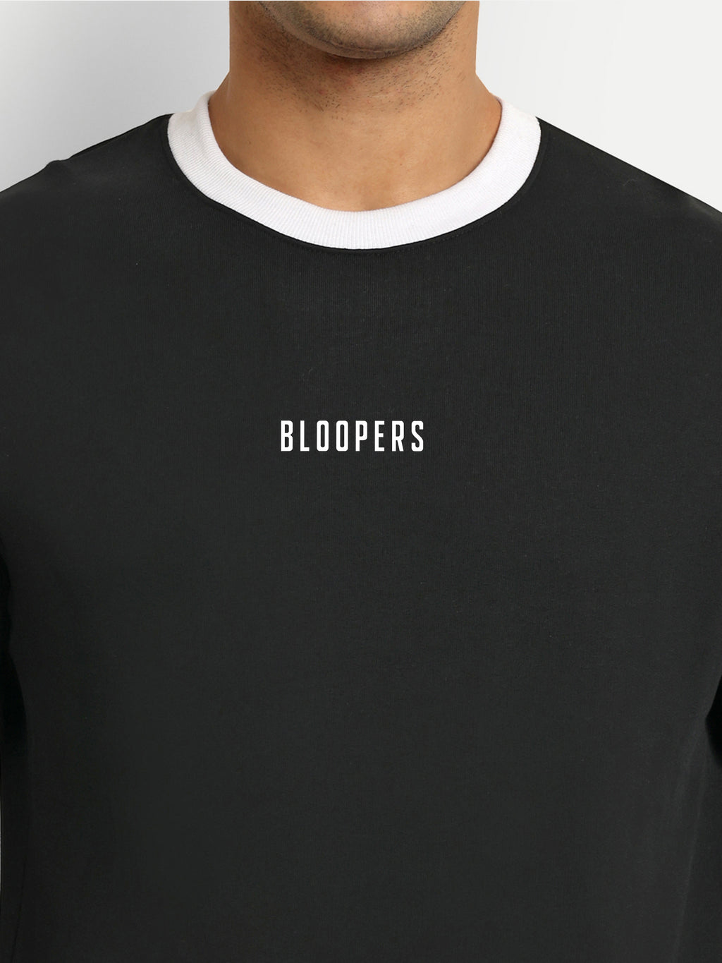 Bloopers Oversized Full Sleeve Round neck Sweatshirt For Men