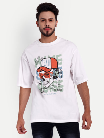 LET THE MUSIC PLAY Oversized T-shirt