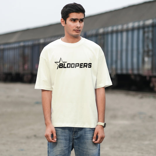 Driven Dreams Off White Oversized T-shirt