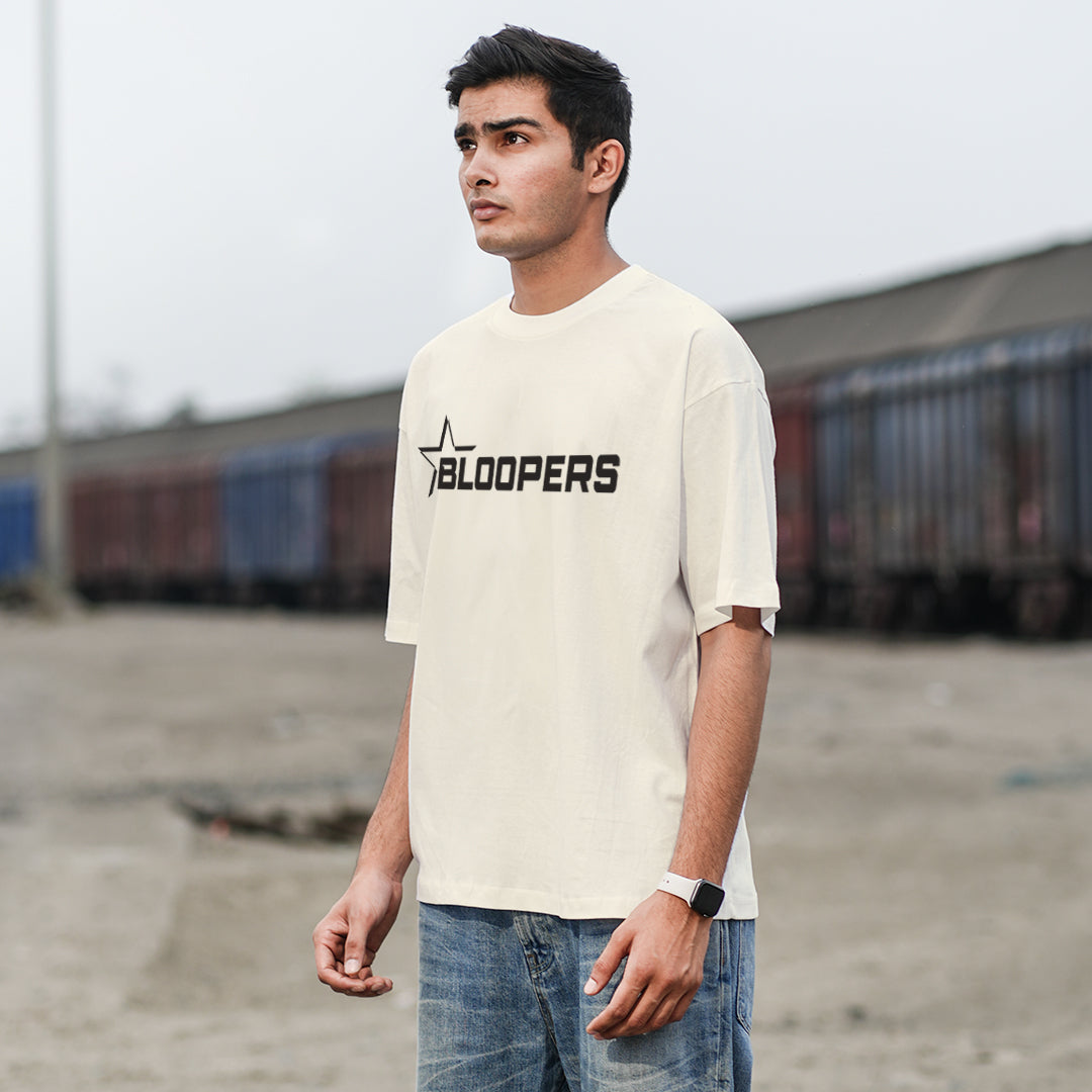 Driven Dreams Off White Oversized T-shirt