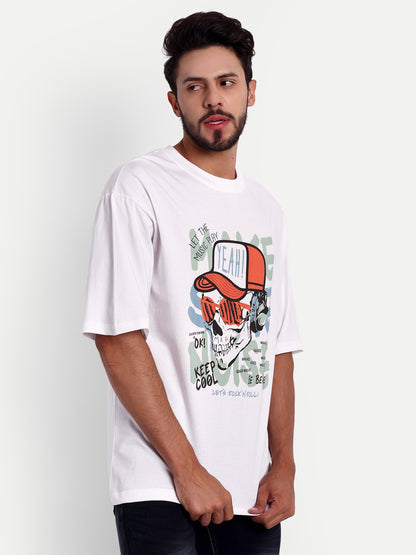 LET THE MUSIC PLAY Oversized T-shirt