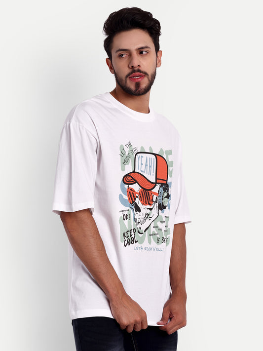 LET THE MUSIC PLAY Oversized T-shirt