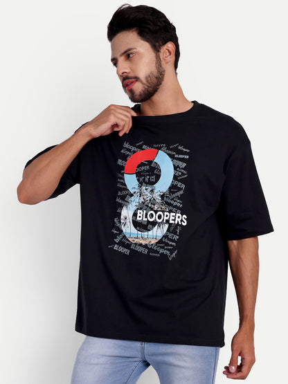 INFINITY8 black Oversized T-shirt