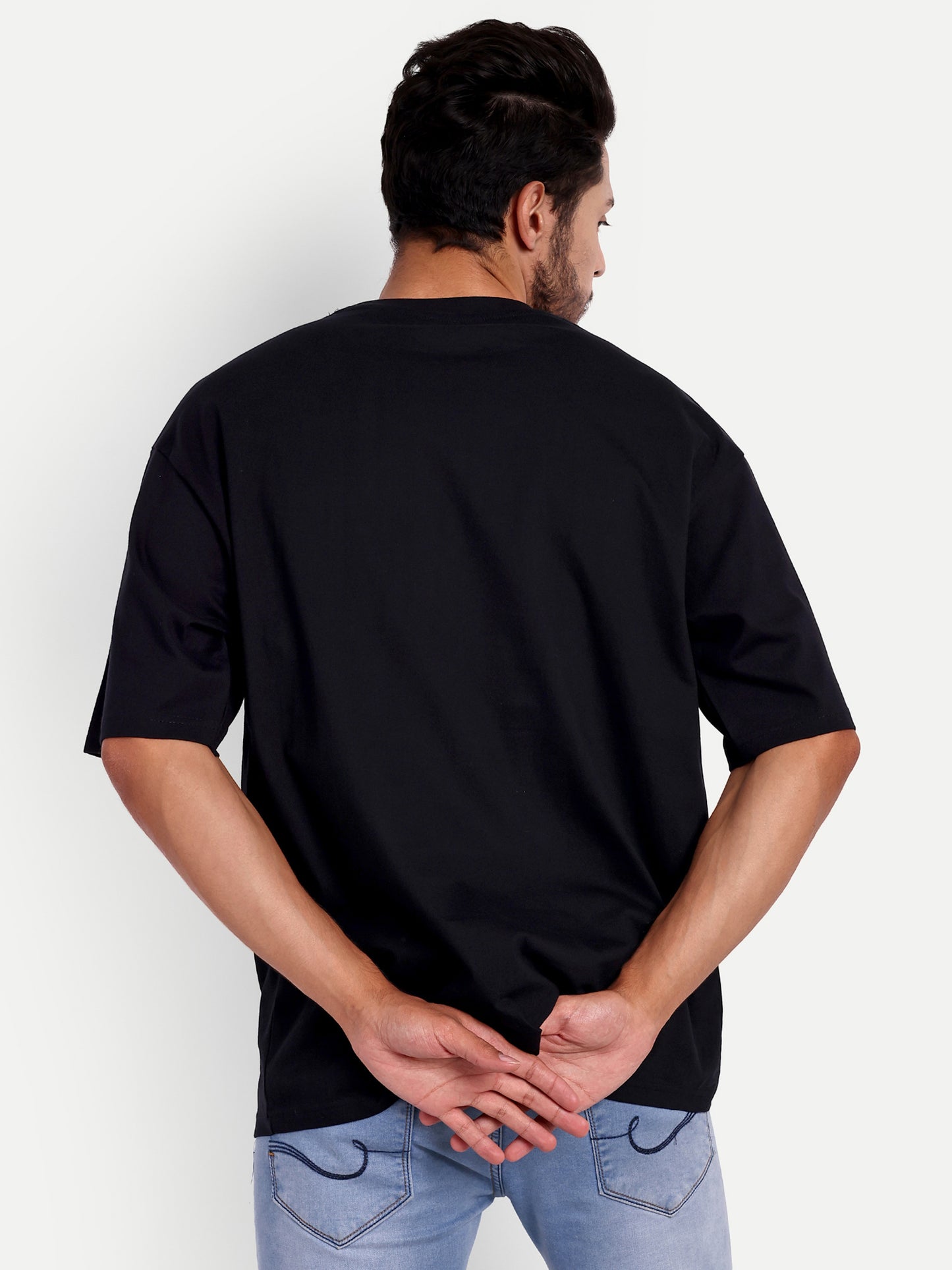 INFINITY8 black Oversized T-shirt