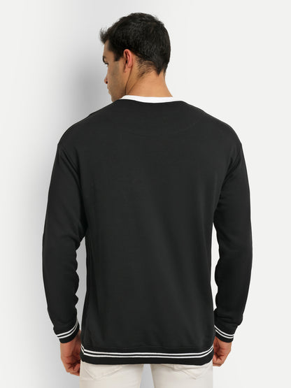 Bloopers Oversized Full Sleeve Round neck Sweatshirt For Men