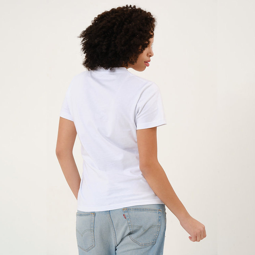 Seriously white graphic t-shirt for women