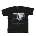 Discipline Mens Regular Fit Black T-shirt
