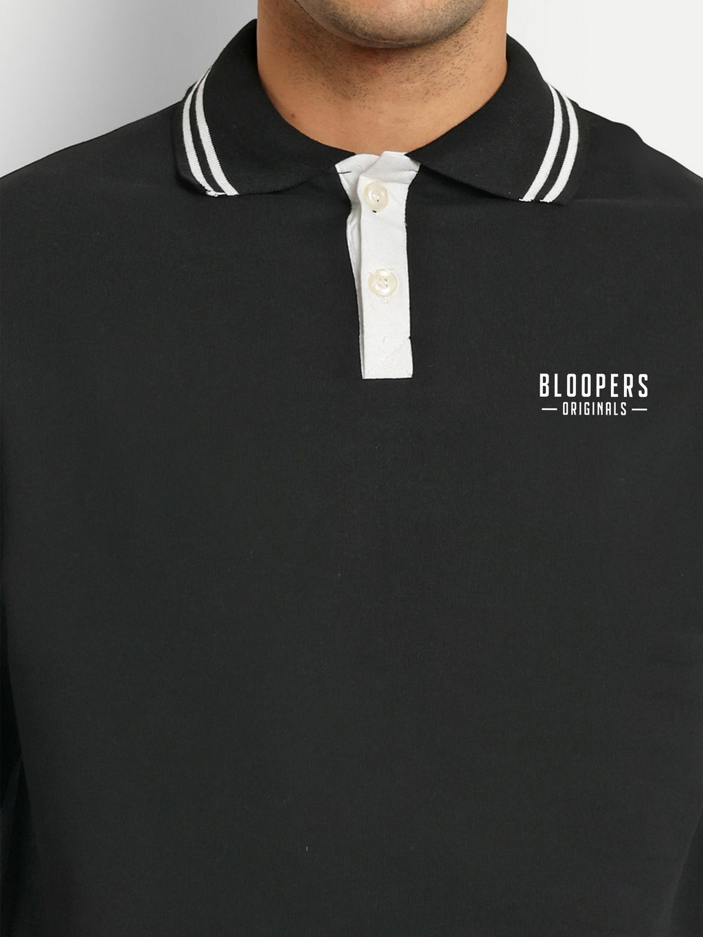 Oversized Black Sweatshirt for Men's