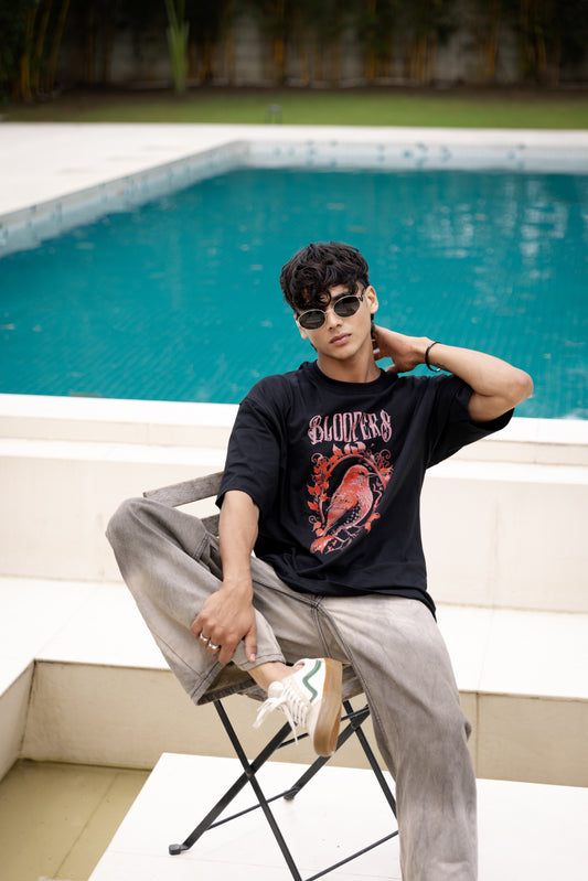 Bloopers birds Oversized Dropshoulder T-shirt