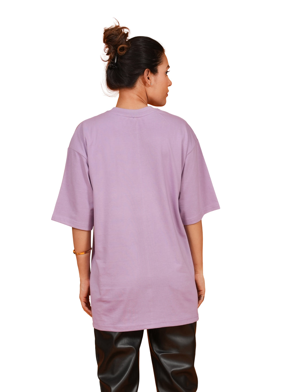 Flower Oversized Lavender T-shirt