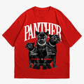 Panther Red Oversized T-shirt