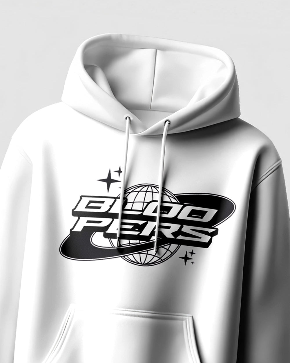 Bloopers White Hoodie