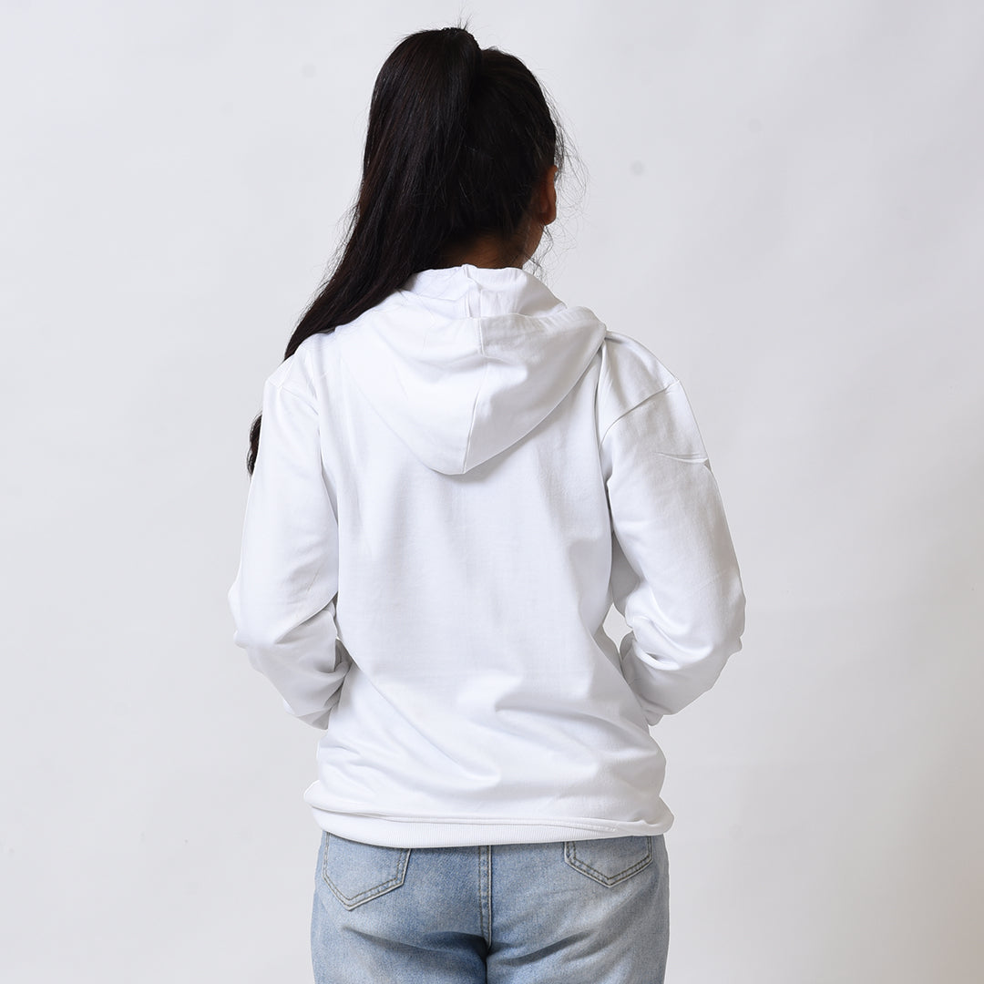 Bloopers Dazzling White Hoodies