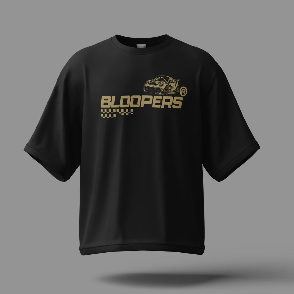 Bloopers Oversized Graphic Printed Mens Drop shoulder t-shirt