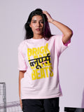Bloopers Brick Women Oversized Half Sleeve t-shirt