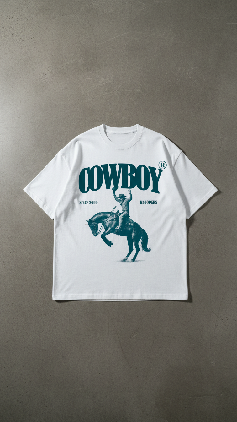 Cowboy Oversized Dropshoulder T-shirt