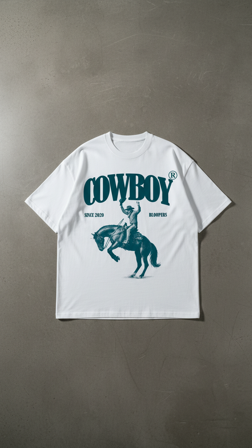 Cowboy Oversized Dropshoulder T-shirt