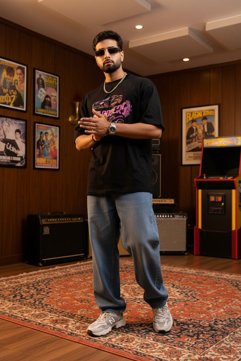 Bloopers Power Sports Oversized Dropshoulder T-shirt