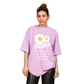 Flower Oversized Lavender T-shirt