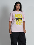 Bloopers Brick Women Oversized Half Sleeve t-shirt