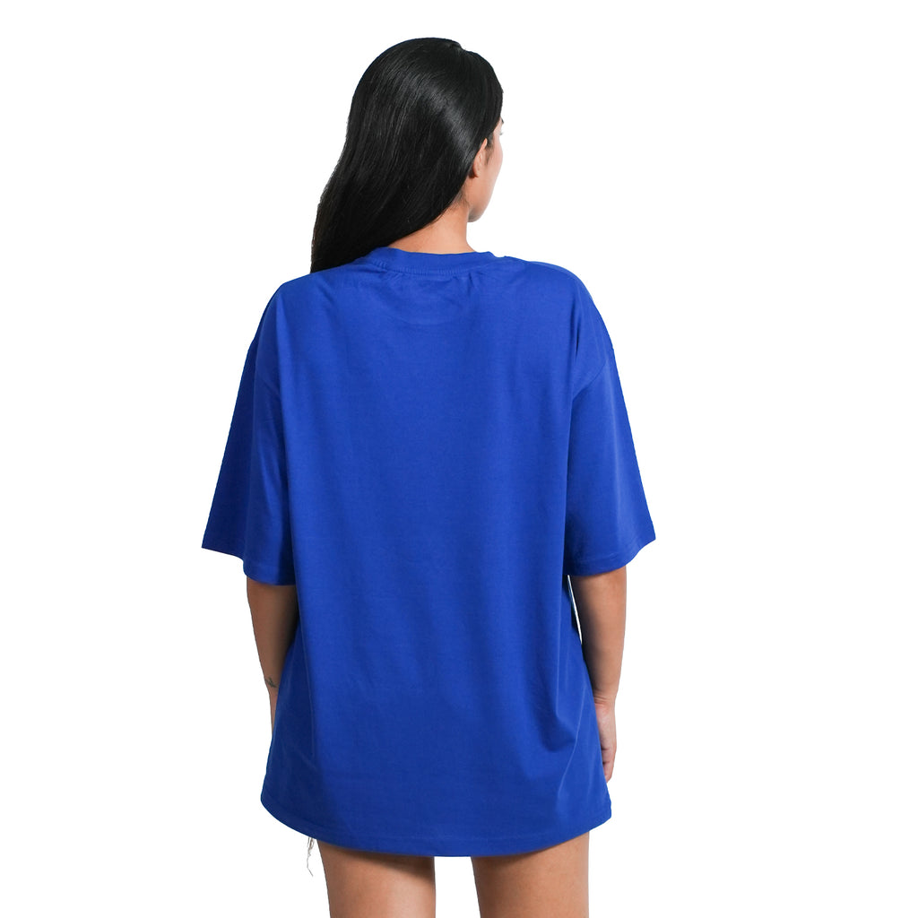 Stay  Royal blue Oversized T-shirt