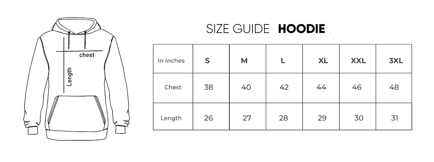 Bloopers Black Printed Winter wear Sweatshirt for Men