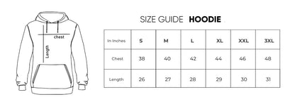 Bloopers Black Printed Winter wear Sweatshirt for Men