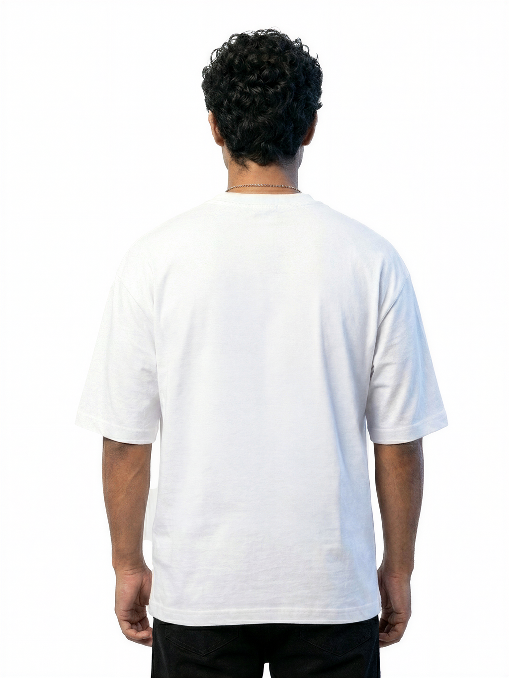 Lost Frequency White Oversized T- shirt