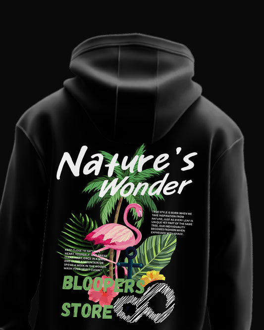 Neture's Black Hoodie