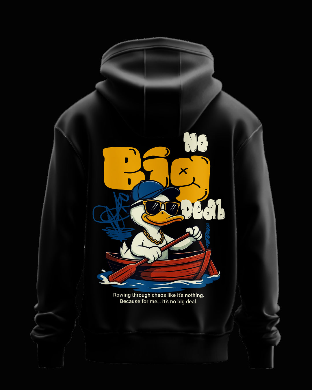 No Big Deal Black Women Casual Hoodies