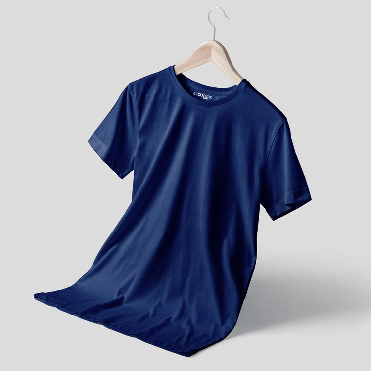 Basic OG Blue Regular Fit Roundneck T-shirt