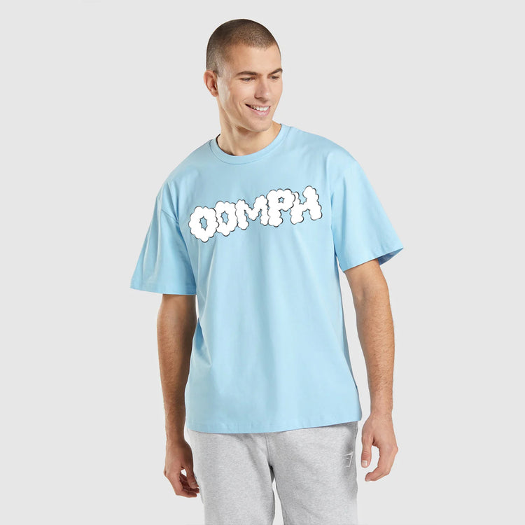 OOmph Baggy Fit Dropshoulder Cotton Blend T-shirt
