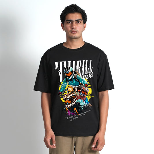 Thrill Oversized Dropshoulder t-shirt for Mens
