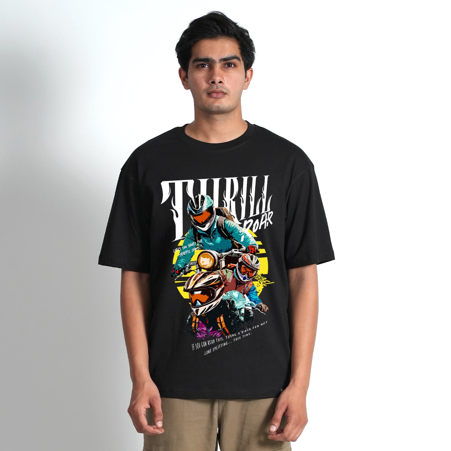 Thrill Oversized Dropshoulder t-shirt for Mens