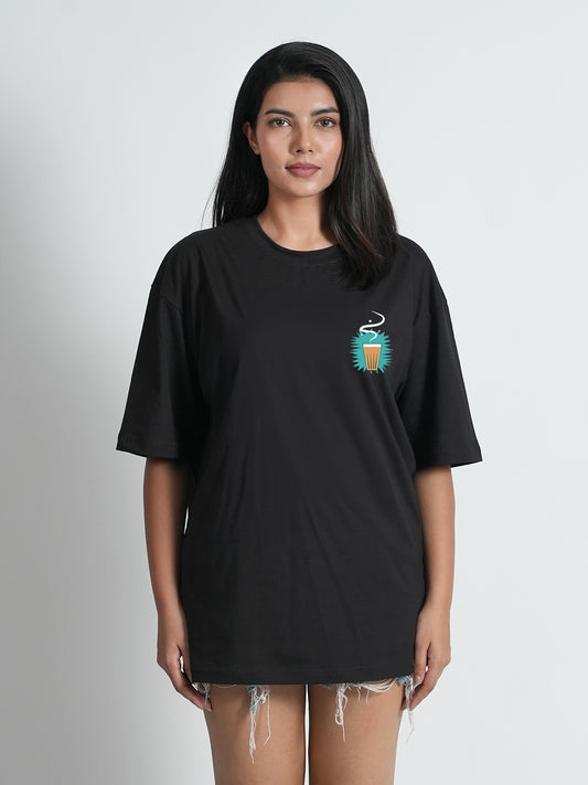 Truelove Black oversized T-shirt