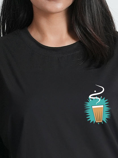 Truelove Black oversized  T-shirt