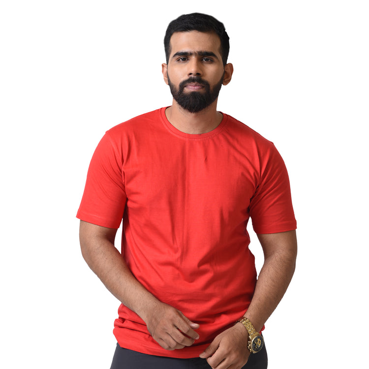 BASIC COMBO TSHIRT RED & ROYAL BLUE
